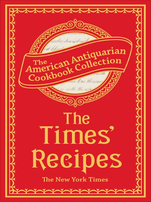 Title details for The Times' Recipes by New York Times - Available